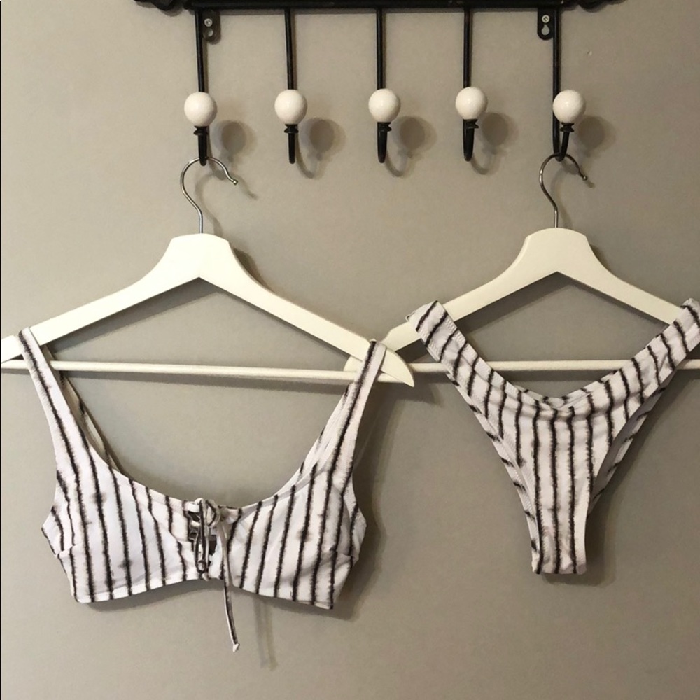 Simons Striped Bikini